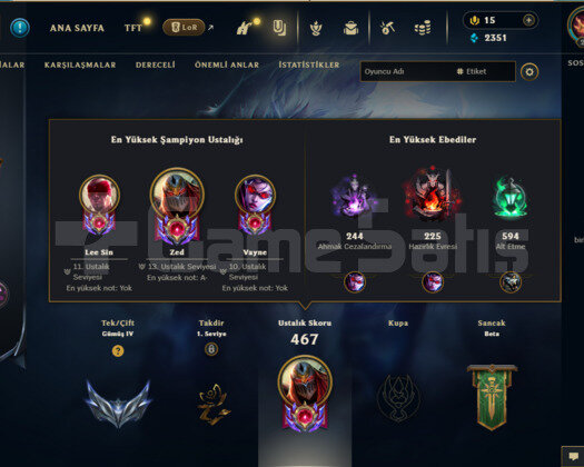 TR - 271 LEVEL - 91 SKIN -150 HERO - MAIL DEĞİŞEN