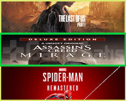 The Last of Us Part I + Mirage + Spider