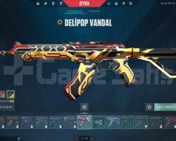 DELİPOP VANDALRGX KARAMBİT SIRÇİÇEĞİ BIÇAK+3790VP