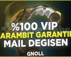 KESİN TR SUNUCU KARAMBİT GARANTİLİ RANDOM