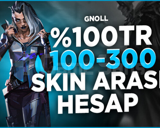 100TR SUNUCU 100-300 SKİN +3 BIÇAKLI DOLU