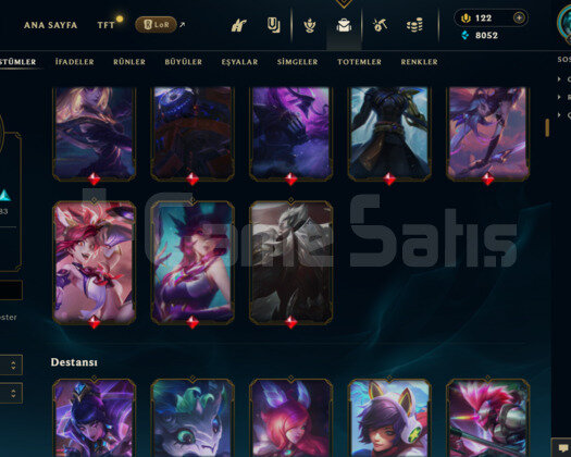 221 LEVEL / 213 SKİN / FUL HERO MAİL DEĞİŞEN