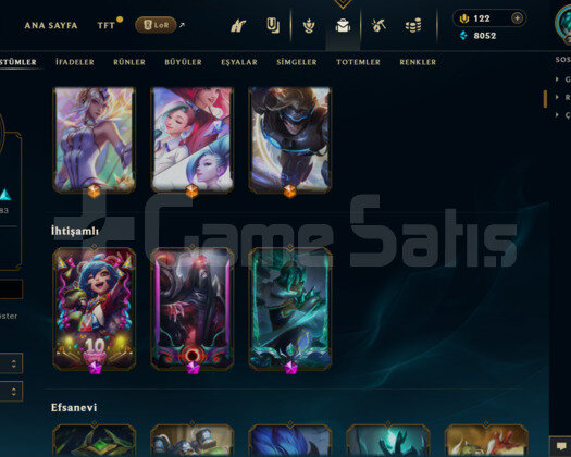 221 LEVEL / 213 SKİN / FUL HERO MAİL DEĞİŞEN