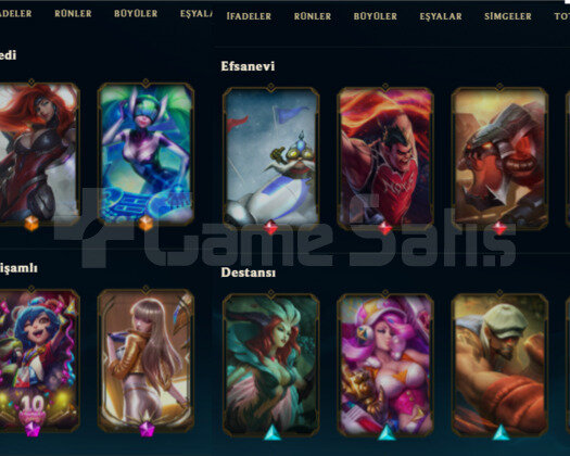 TR 2015 KURULUM 68 SKIN 128 HERO HANDMADE UNRANKED