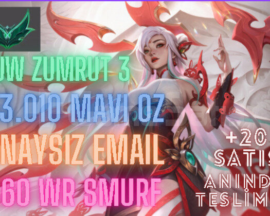 Euw Zümrüt 3 l 53.010 Mavi Öz l Onaysız Email