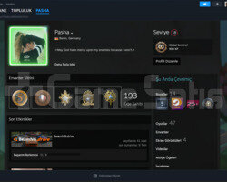 Counter Strike 2 Seçkin + OYUN Dolu Mainlik Hesap
