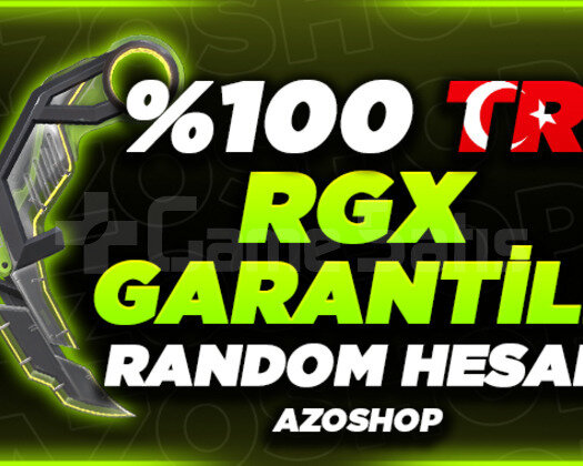 100TR RGX SKİN GARANTİ RANDOM