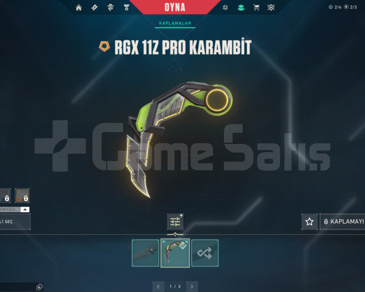 RGX KARAMBİT/KURONAMİ/SERİ TETİK E-POSTA HESAP