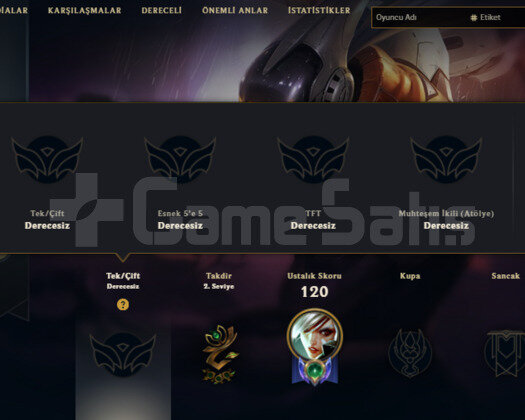 TR 2017 KURULUM 12 SKIN 28 HERO HANDMADE UNRANKED