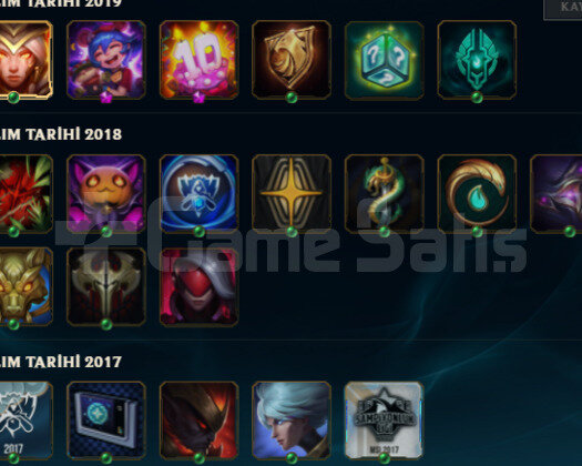 TR 2017 KURULUM 12 SKIN 28 HERO HANDMADE UNRANKED