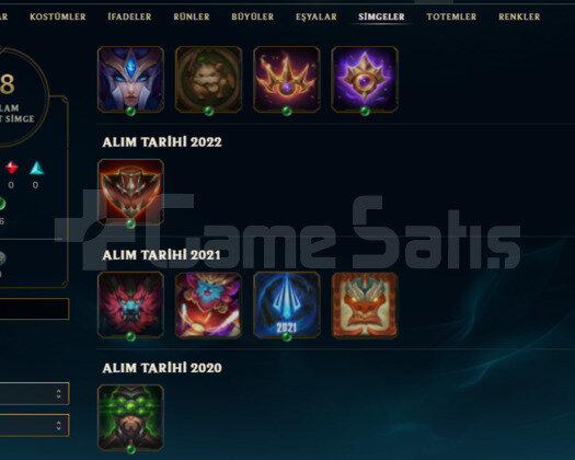 TR 21 SKIN 58 HERO HANDMADE DEMIR 2 GOBLIN HESAP