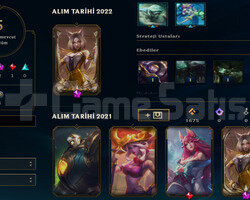 TR PRESTİJ KDA AHRİ MAİN ALTIN 1 YÜKSEM MMR 24HERO