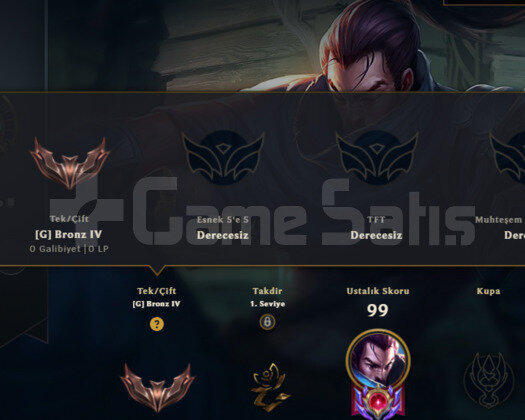 TR BRONZ 4 HANDMADE 26SKIN 31HERO YASUO MAİN