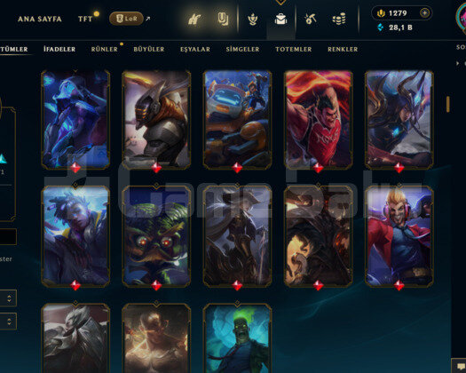 325 LEVEL / 195 SKİN / FUL HERO MAİL DEĞİŞEN