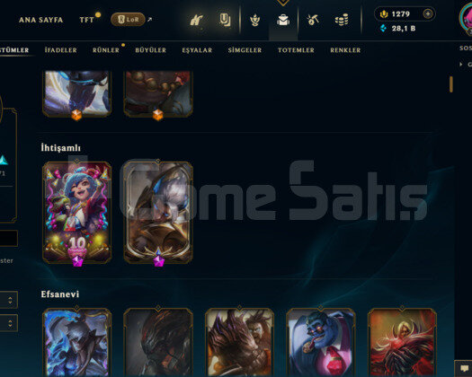 325 LEVEL / 195 SKİN / FUL HERO MAİL DEĞİŞEN