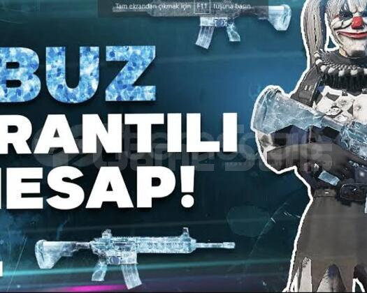Buz m4 garantili hesaplar