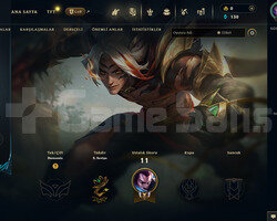EUW Geçen Sezon Plat | 3 Kostüm - 33 Hero | LoL