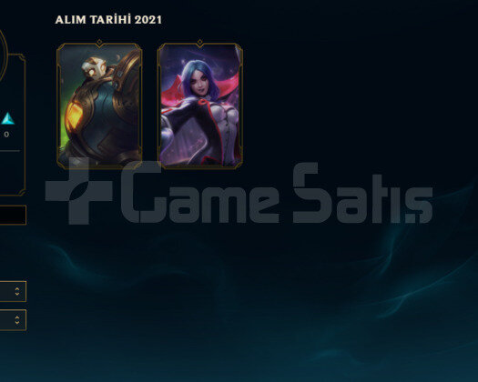 EUW HANDMADE TEK MAÇ GOLD 1 2SKIN 28 HERO YKSK MMR