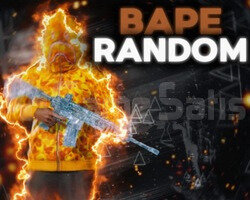 ÖZEL FİYAT  DOPDOLU BAPE RANDOM HESAPLAR