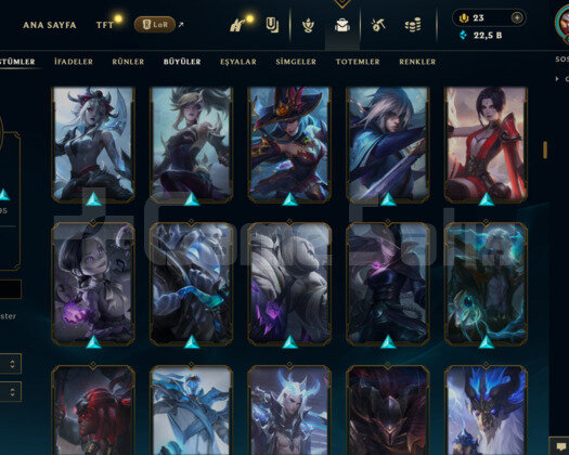 515 LEVEL / 256 SKİN / FUL HERO MAİL DEĞİŞEN