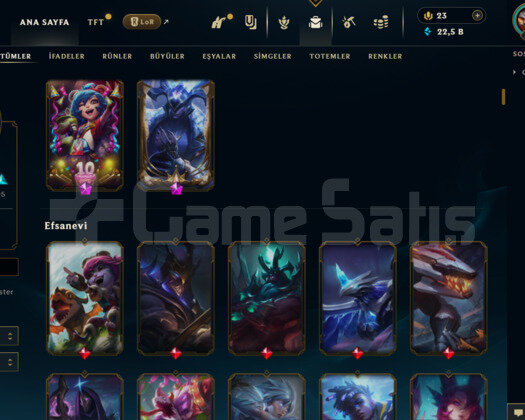 515 LEVEL / 256 SKİN / FUL HERO MAİL DEĞİŞEN