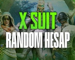 X-SUIT BOŞ YOK DOPDOLU RANDOM PUBG