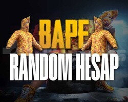 ULTRA MEGA VİP BAPE PUBG MOBİLE RANDOM
