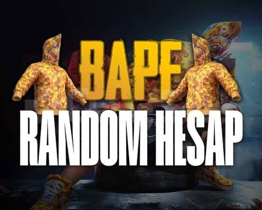 ULTRA MEGA VİP BAPE PUBG MOBİLE RANDOM