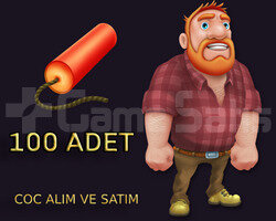 100 Adet Dinamit
