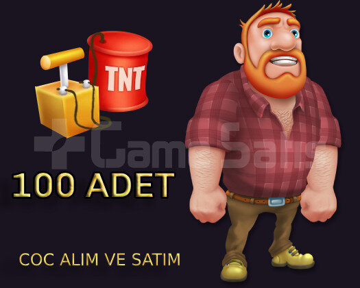 100 Adet TNT Varili