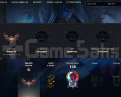 TR2021 KAYIT  21 SKIN 56 HERO GOBLIN BRONZ 3 HESAP