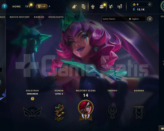 TR Unranked | 7 Kostüm - 12K Mö | LoL Hesap