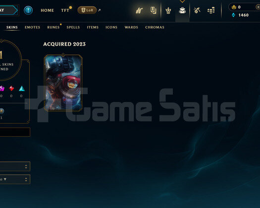 TR Unranked | 1 Kostüm - 24 Hero | LoL Hesap