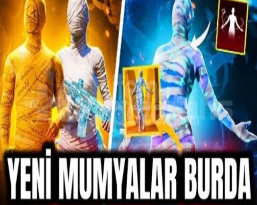 MUMYA ÖZEL STOK VİPP PAKET PUBG RANDOM