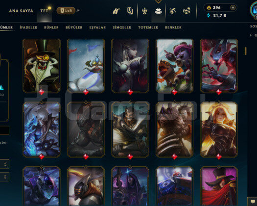 588 LEVEL / 356 SKİN / FUL HERO MAİL DEĞİŞEN
