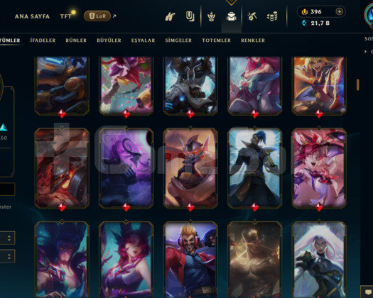 588 LEVEL / 356 SKİN / FUL HERO MAİL DEĞİŞEN