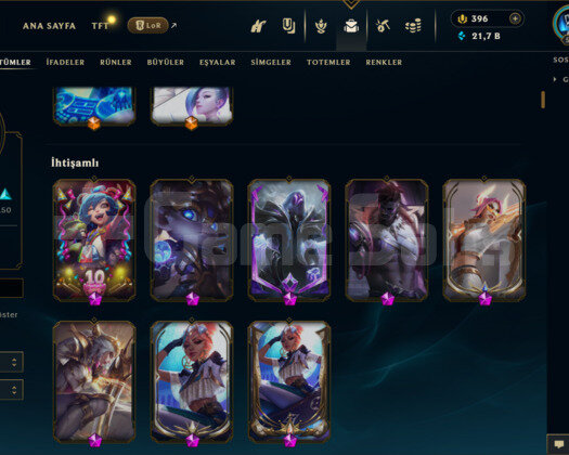 588 LEVEL / 356 SKİN / FUL HERO MAİL DEĞİŞEN