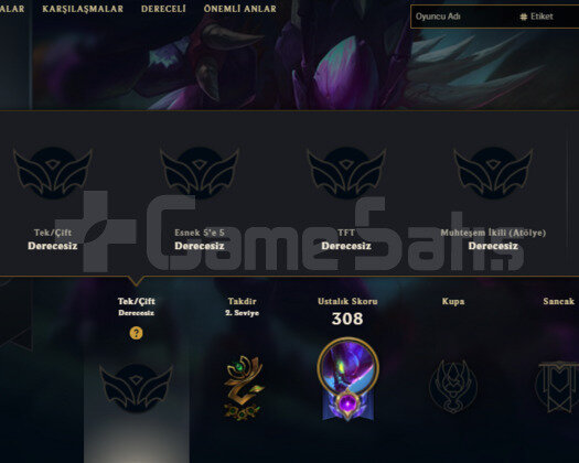 TR 2015 KURULUM 33 SKIN 68 HERO HANDMADE UNRANKED