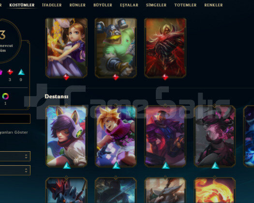 TR 2015 KURULUM 33 SKIN 68 HERO HANDMADE UNRANKED