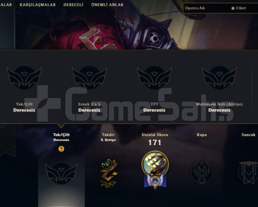 TR 2017 KURULUM 7 SKIN 37 HERO HANDMADE UNRANKED