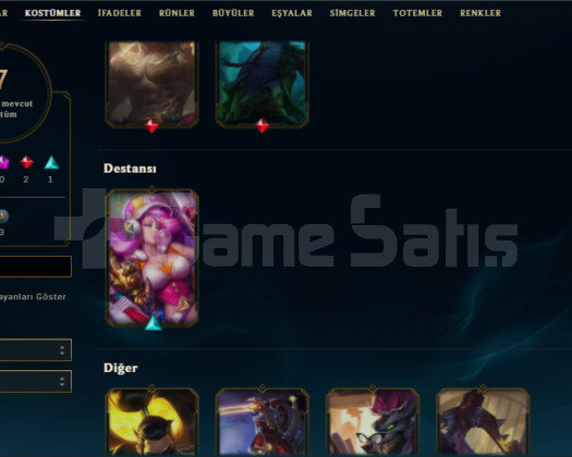 TR 2017 KURULUM 7 SKIN 37 HERO HANDMADE UNRANKED