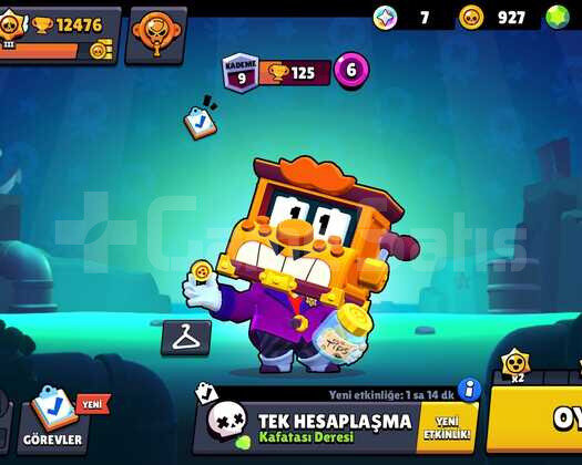 BRAWL STARS 12K KUPA VE 3400 KUPA 27 SV CR HESABI