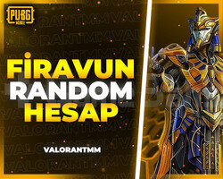 BOŞ YOK | FİRAVUN RANDOM HESAP VIP++