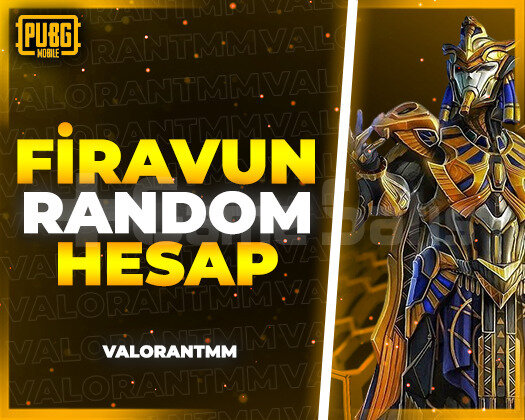 BOŞ YOK | FİRAVUN RANDOM HESAP VIP++