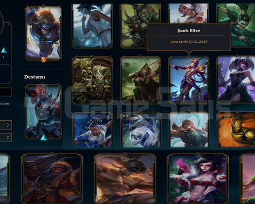 EUW2013 KURULUM NADİR 22SKIN 73HERO UNRANKED HESAP