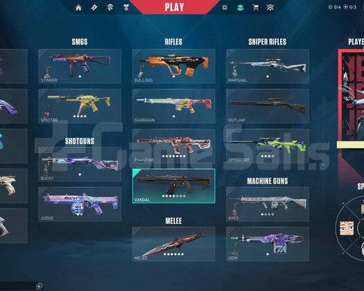 10 BIÇAK 11 VANDAL 8 PHANTOMLU TERTEMİZ ACC!
