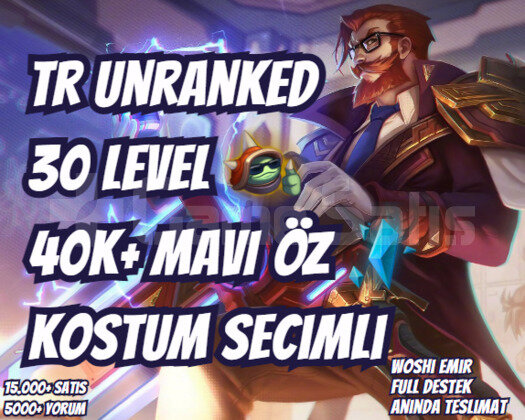 KOSTÜM SEÇİMLİ TR 40K+ MAVİ ÖZ VIP 30 LEVEL