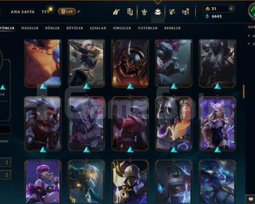 387 LEVEL / 129 SKİN / FUL HERO MAİL DEĞİŞEN