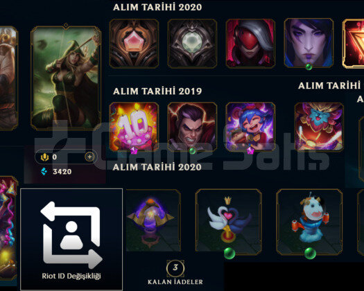 2019 KURULUM HANDMADE DEMIR ELO LOL HESABI