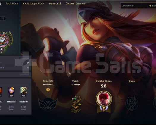 2013 KURULUM ŞANLI SIVIR - ESKI SIMGELI LOL HESABI